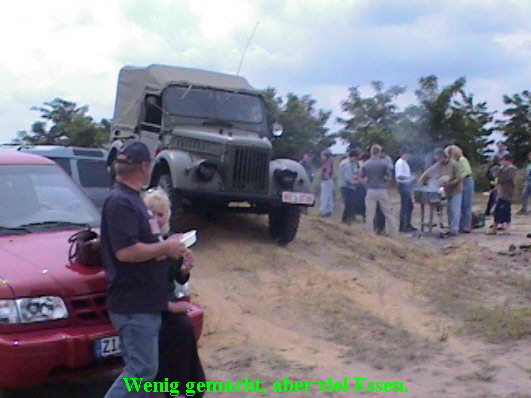 Wenig gemacht, aber viel Essen.