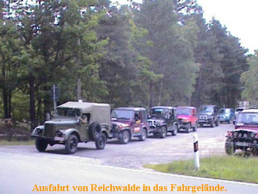 Ausfahrt von Reichwalde