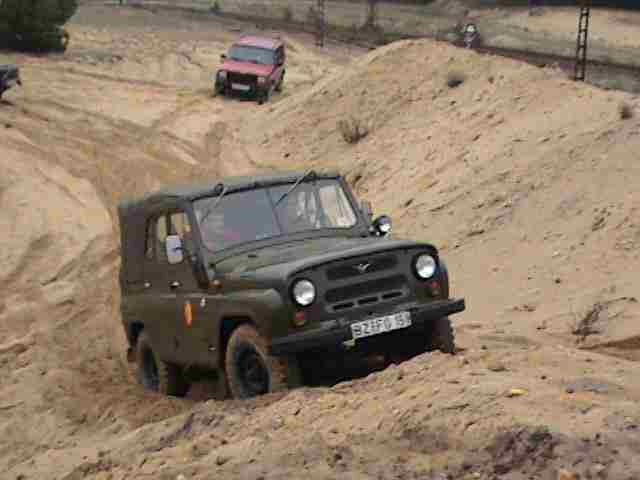 ein im Osten guter bekannter, der UAZ 469B