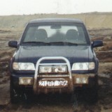 Rene mit seinem 2 Door Sportage